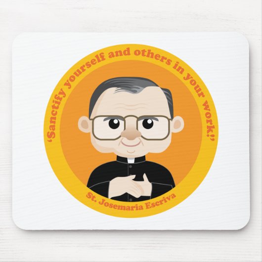 St. Josemaria Escriva Mousepad (Vorne)