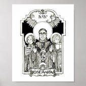 St. Josemaria Escriva Poster (Vorne)