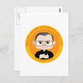 St. Josemaria Escriva Postkarte (Vorne/Hinten)