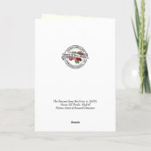 St. Joseph Arimathea Beerdigungsdirektoren Religiö Karte (Rückseite)