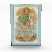 St. Joseph aus einer "Pilgerkarte" (B 01) Fotoblock (Vorderseite)