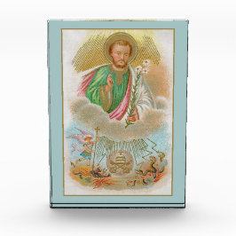 St. Joseph aus einer "Pilgerkarte" (B 01) Fotoblock
