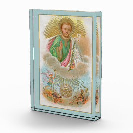 St. Joseph aus einer "Pilgerkarte" (B 01) Fotoblock