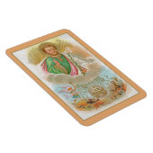 St. Joseph aus einer "Pilgerkarte" (B 01) Magnet (Rechte Seite)