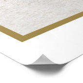 St. Joseph aus einer "Pilgerkarte" (B 01) Poster (Ecke)