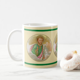 St. Joseph aus einer "Pilgerkarte" (Detail; B 01) Kaffeetasse