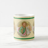 St. Joseph aus einer "Pilgerkarte" (Detail; B 01) Kaffeetasse (Mittel)