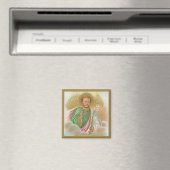 St. Joseph aus einer "Pilgerkarte" (Detail; B 01) Magnet (In Situ (Geschirrspüler))