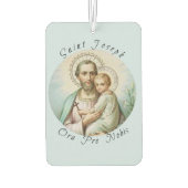 St. Joseph Baby Jesus Lily Autolufterfrischer (Rückseite)