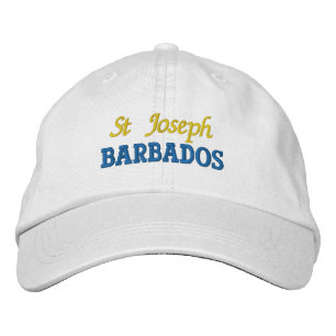St Joseph, Barbados Bestickte Baseballkappe