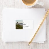 St Joseph Behind Sea Oats Adressenaufkleber Adressaufkleber (Insitu)