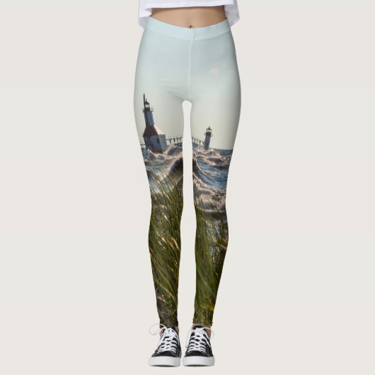 St Joseph Behind Sea Oats Leggings (Vorderseite)