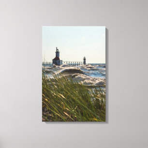 St Joseph Behind Sea Oats Leinwanddruck
