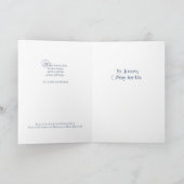 St. Joseph betet für uns Karte (Innenseite)