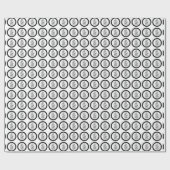 St. Joseph betet für uns Schwarz, Weiß, Katholik Geschenkpapier (Flach)