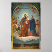 St. Joseph, Bewahrer der Kirche Poster (Vorne)