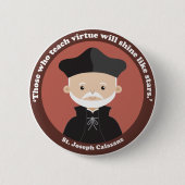 St. Joseph Calasanz Button (Vorderseite)