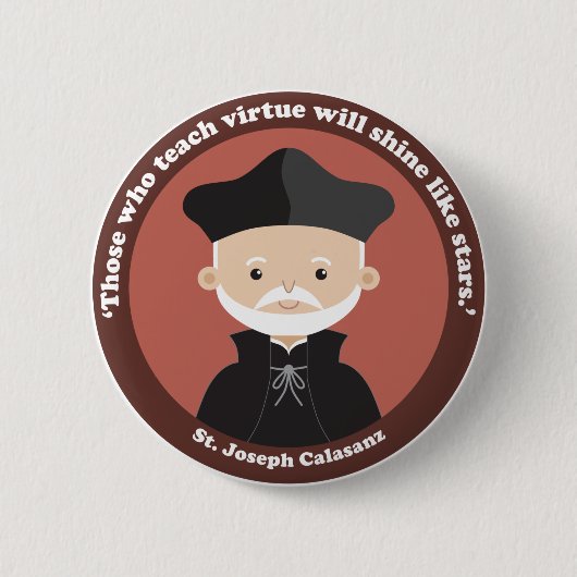 St. Joseph Calasanz Button (Vorderseite)