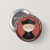 St. Joseph Calasanz Button (Vorne & Hinten)