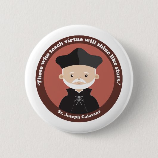 St. Joseph Calasanz Button (Vorderseite)
