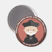 St. Joseph Calasanz Magnet (Vorderseite/Rückseite)