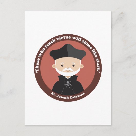 St. Joseph Calasanz Postkarte (Vorderseite)