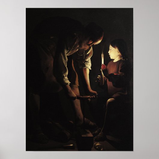 St. Joseph, Carpenter, c.1640 Poster (Vorne)