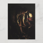 St. Joseph, Carpenter, c.1640 Postkarte (Vorderseite)