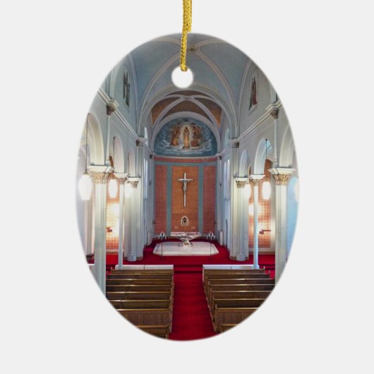 St. Joseph Chapel Keramik Ornament (Vorne)