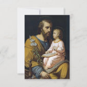 St. Joseph Consecration Card Dankeskarte (Vorderseite)
