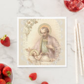 St. Joseph Day Fest Napkins Serviette (Beispiel)