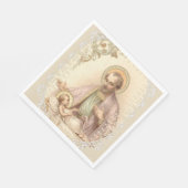 St. Joseph Day Fest Napkins Serviette (Ecke)