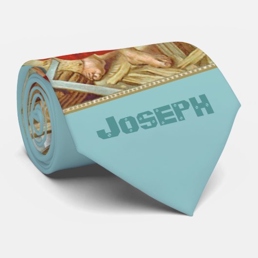 St. Joseph der Arbeitnehmer (BK 31) Neck Tie 1 Krawatte (Gerollt)