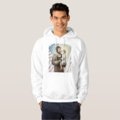 St. Joseph der Beschützer Hoodie (Vorne ganz)