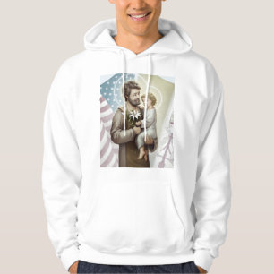 St. Joseph der Beschützer Hoodie