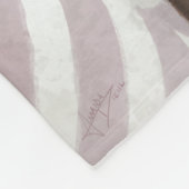 St Joseph der Schutz Fleecedecke (Ecke)