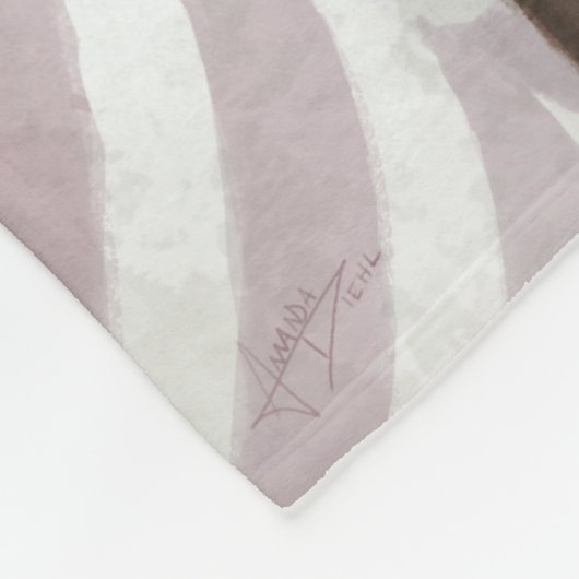 St Joseph der Schutz Fleecedecke (Ecke)