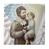 St Joseph der Schutz Fliese (Vorderseite)