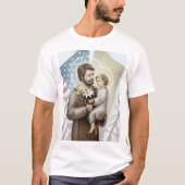 St Joseph der Schutz T-Shirt (Vorderseite)