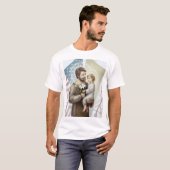 St Joseph der Schutz T-Shirt (Vorne ganz)