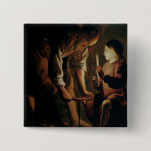 St Joseph, der Tischler Button (Vorderseite)