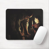 St Joseph, der Tischler, c.1640 Mousepad (Mit Mouse)