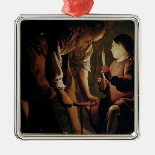 St Joseph, der Tischler Ornament Aus Metall (Vorne)