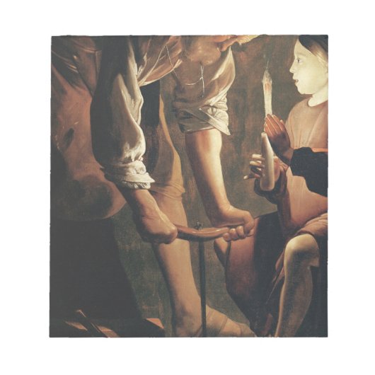 St. Joseph Der Zimmermann Notizblock (Vorderseite)