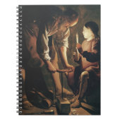 St. Joseph Der Zimmermann Notizblock (Vorderseite)