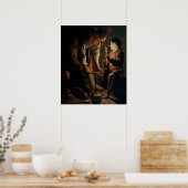 St. Joseph, der Zimmermann Poster (Küche)