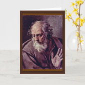 St Joseph durch Reni Guido Karte (Gelbe Blume)
