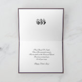 St. Joseph Fathers Day Jesus Religious Card Karte (Innenseite)