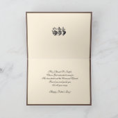 St. Joseph Fathers Day Jesus Religious Card Karte (Innenseite)