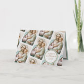 St. Joseph Fathers Day Katholic Religious Card Karte (Vorderseite)
